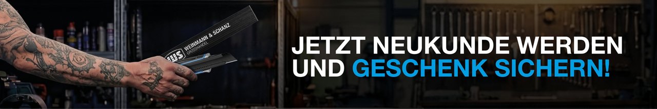 Neukunde werden und Geschenk sichern
