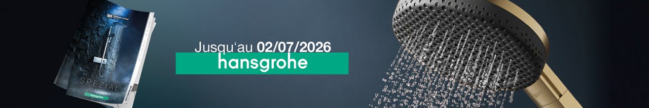 Brochure de la marque Hansgrohe valable jusqu'au 02.07.2026