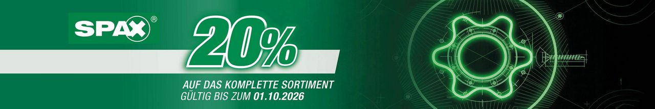 Schrauben-Power: Jetzt 20 % sichern!