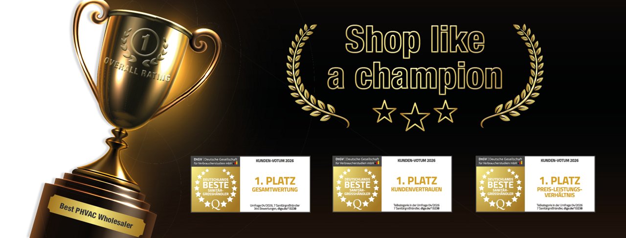 We're celebrating our victory - with top sellers at winner's prices