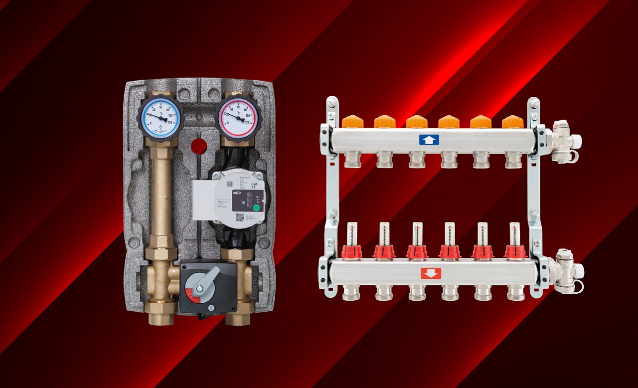 Ensembles de circuits de chauffage et collecteurs 03-2025