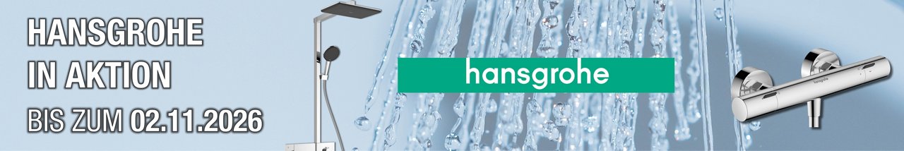 Hansgrohe Aktion gültig bis 02.11.2026