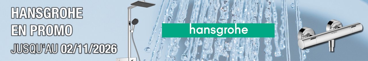 Hansgrohe en promotion jusqu´au 02/11/2026
