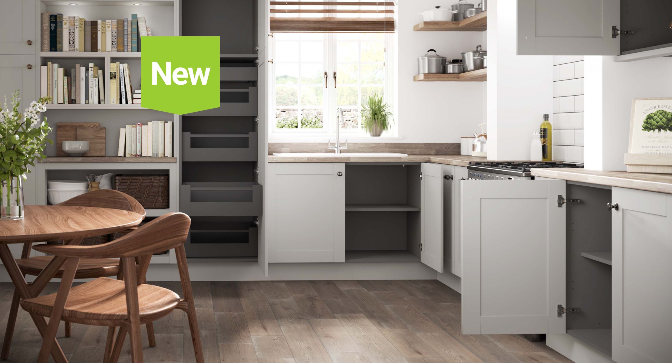 Kitchen storage ideas | Cupboard & Drawer storage | Wickes.co.uk