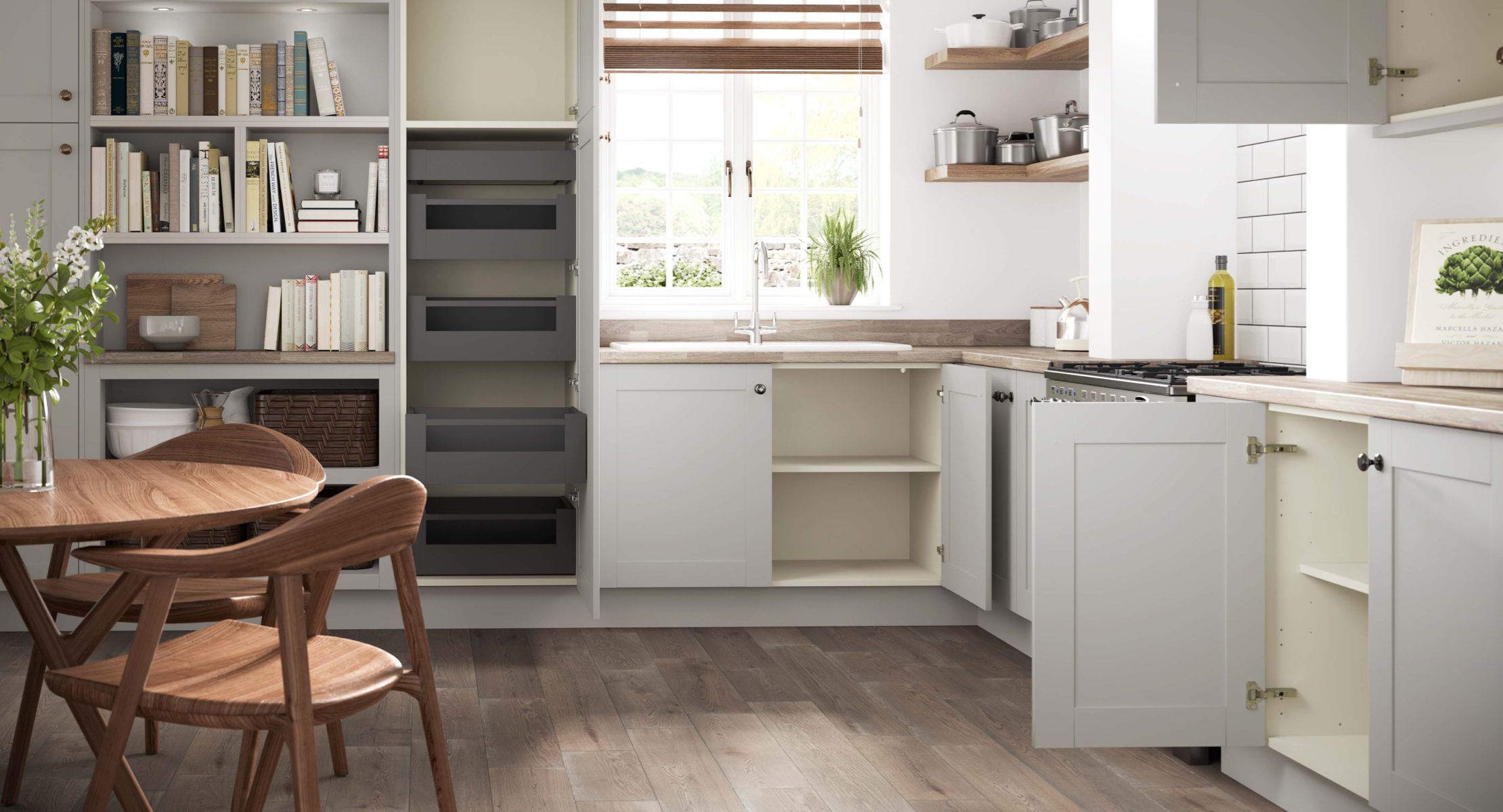 Kitchen storage ideas | Cupboard & Drawer storage | Wickes.co.uk