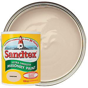Sandtex Ultra Smooth Masonry Paint - Sandstone 5L