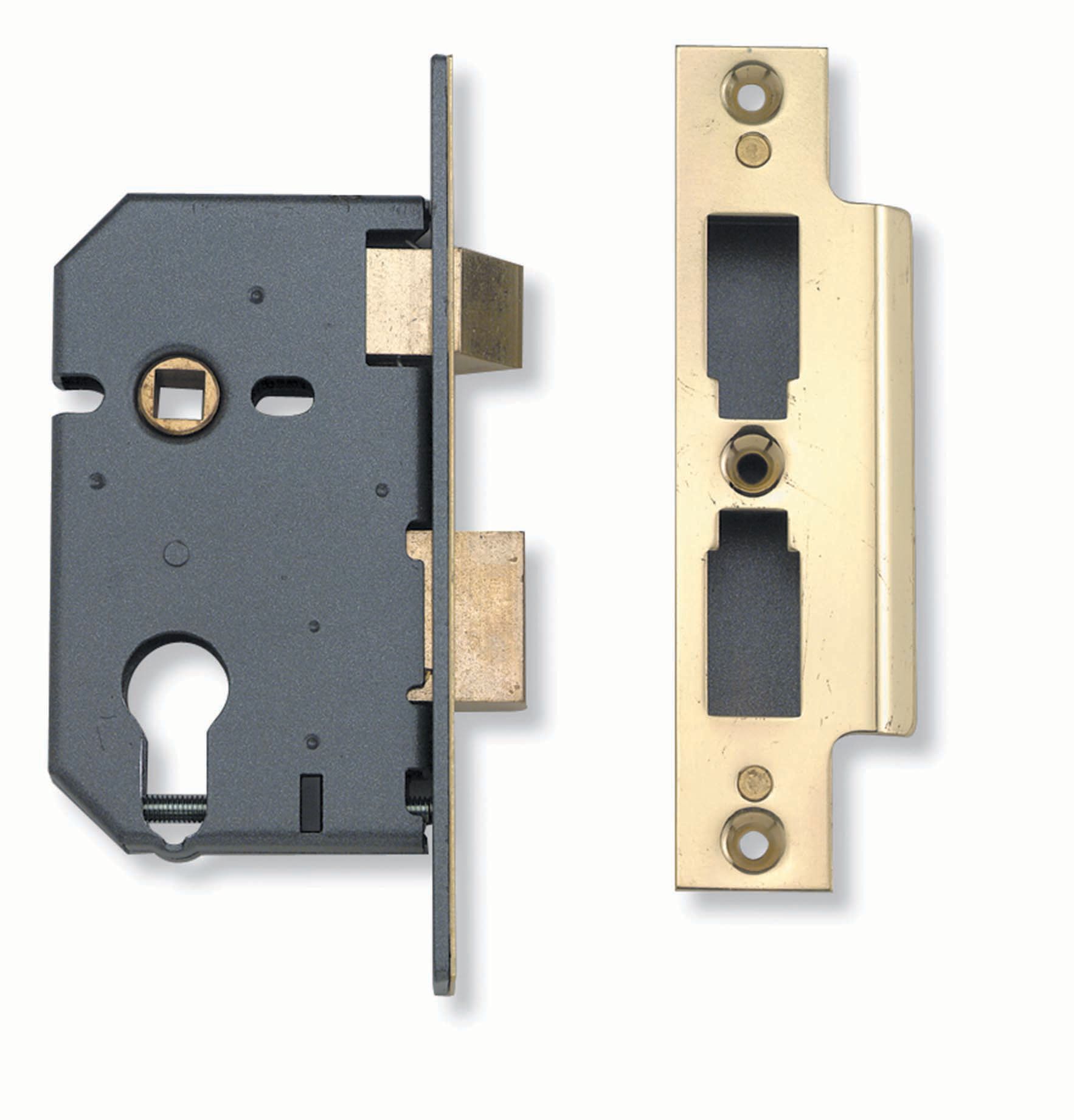 Yale B-3200-PB-64 Sashcase Lock - Brass 2.5in