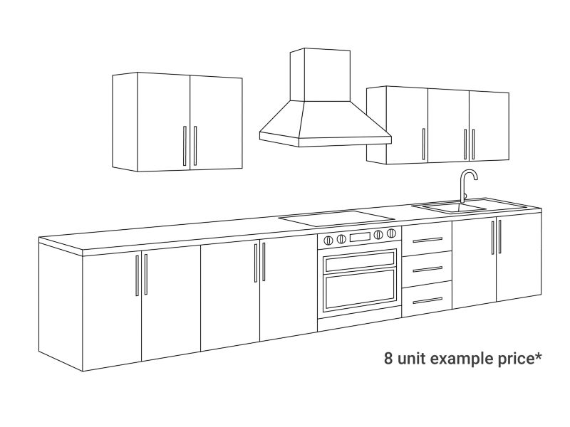 White Gloss Kitchen Units Orlando White Wickes