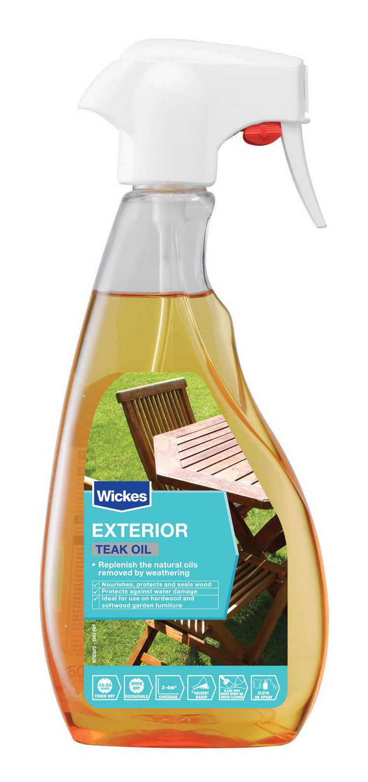 Wickes Teak Oil - 500ml