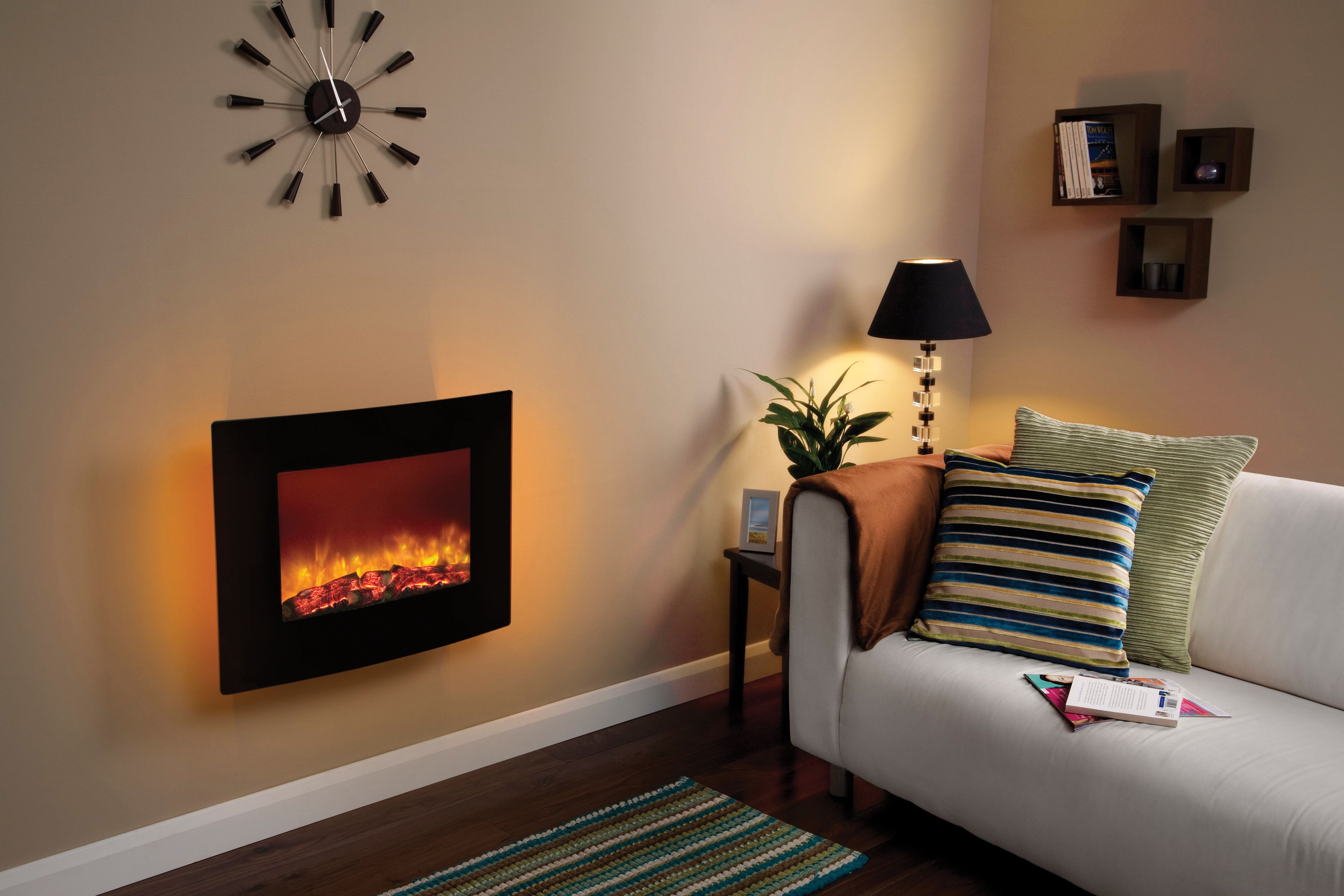 Quattro Wall Hung Electric Fire