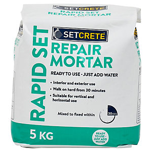 Setcrete Rapid Set Repair Mortar - 5kg