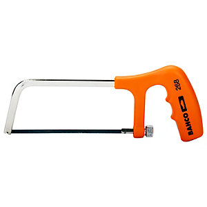 Image of Bahco Mini Hacksaw with Back Handle - 6in