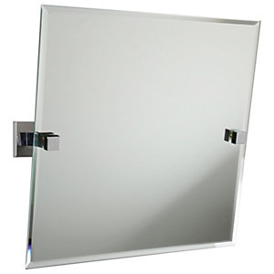 Croydex Chester Flexi-Fix Bathroom Mirror - Chrome