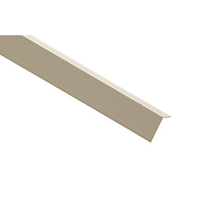 Wickes PVC Angle Moulding - 18mm x 18mm x 2.4m
