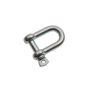 Image of Wickes Bright Zinc Plated Dee Shackle 8mm Pack 2
