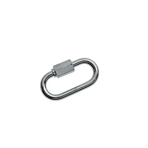 Image of Wickes Bright Zinc Plated Quick Repair Link 4mm Pack 2