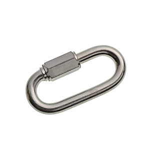 Wickes Bright Zinc Plated Quick Repair Link 8mm Pack 2