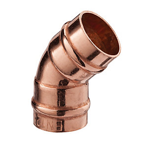 Primaflow Copper Solder Ring Obtuse Elbow - 22mm
