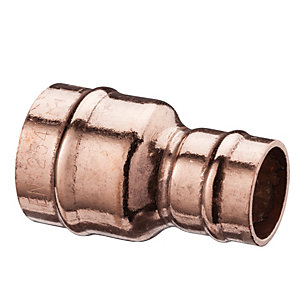 Primaflow Copper Solder Ring Reduced Coupling - 8 X 15mm