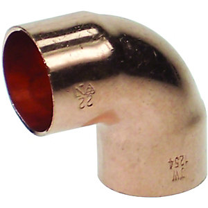Primaflow Copper End Feed Elbow - 15mm Pack Of 50