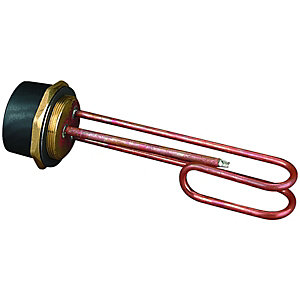 Primaflow Copper Cylinder Immersion Heating Element - 11in
