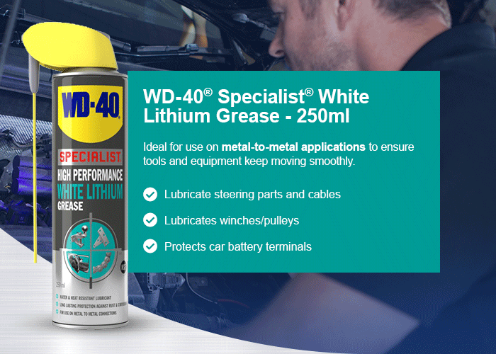 WD-40® Specialist® White Lithium Grease - 250ml