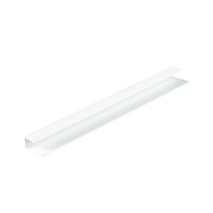 Wickes PVCu End Strip – White 250mm x 10mm x 2.5m