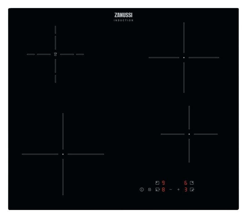 Zanussi 60cm Induction Hob Black ZITN646K