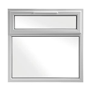 Euramax uPVC White Top Hung Casement Window - 1190 x 1160mm