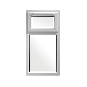 Euramax uPVC White Top Hung Casement Window - 610 x 1010mm