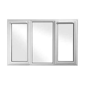 Euramax uPVC White Side Hung Casement Window - 1770 x 1010mm