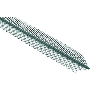 Wickes Galvanised Steel Anglebead - 3m