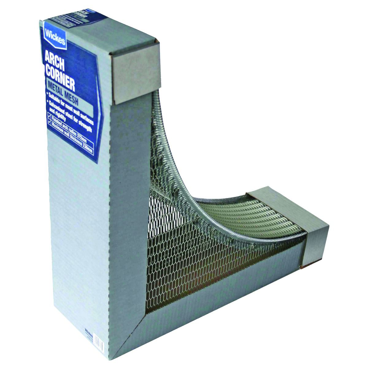 Wickes Galvanised Arch Corner Kit - 230mm x 372mm