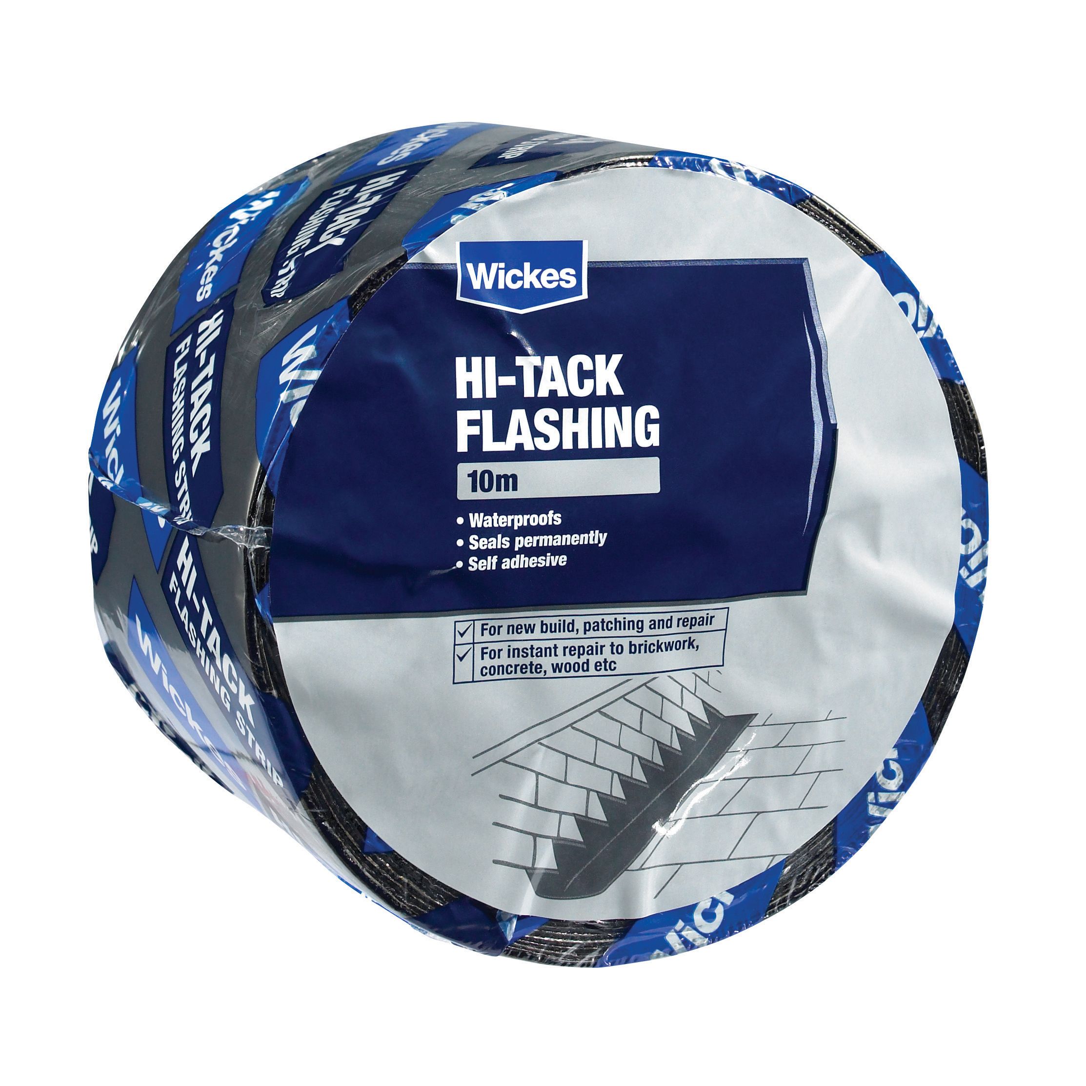 Wickes Self Adhesive Hi-tack Flashing Strip 100mm x 10m