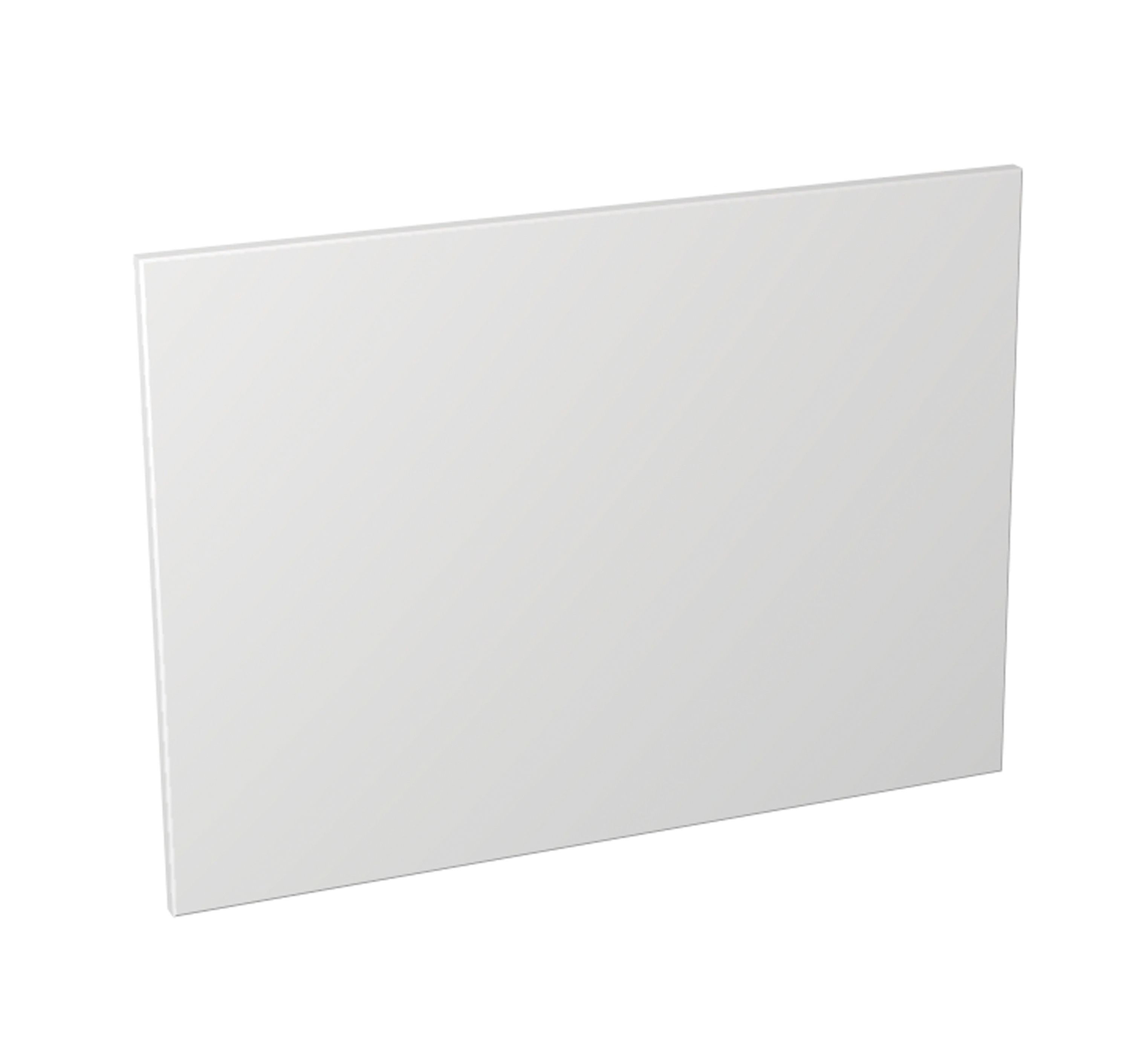 Wickes Orlando White Gloss Slab Appliance Door (D) - 600 x 437mm