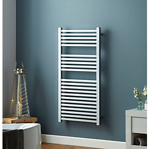 Towelrads Square Chrome Towel Radiator - 1200mm - Various Widths Available