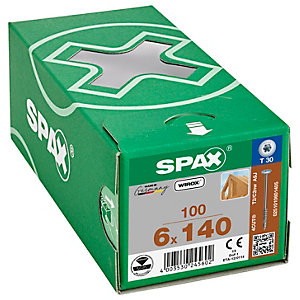 Spax Tx Washer Head Wirox Screws - 6.0x140mm Pack Of 100
