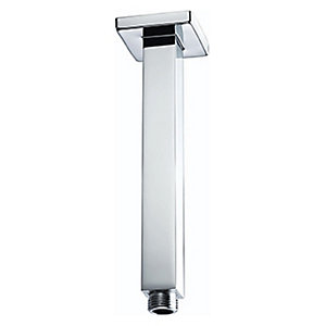 Bristan Square Ceiling Mounted Chrome Shower Arm - 200mm