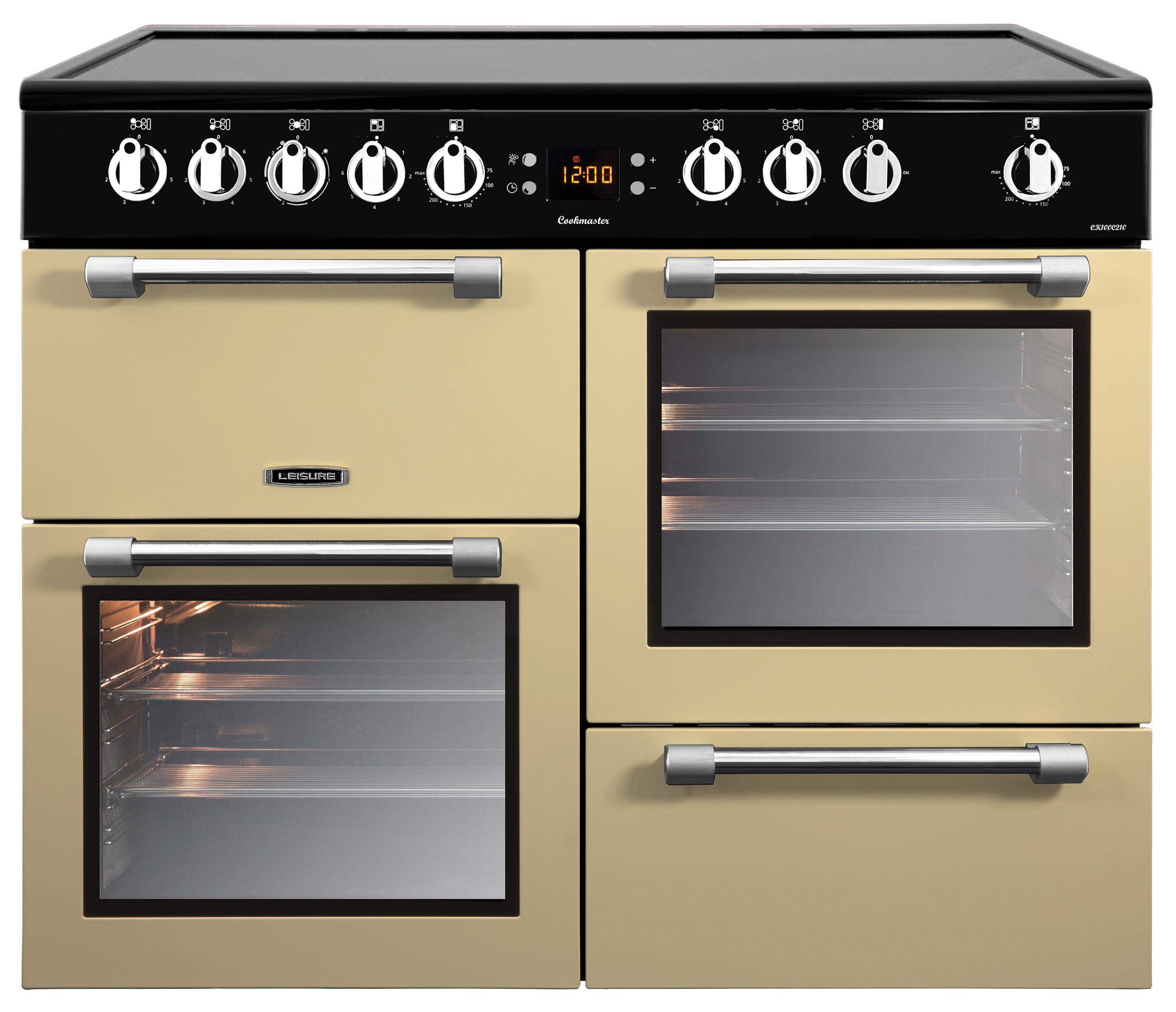 Leisure Cookmaster 100cm Electric Range Cooker - Cream