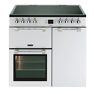 Leisure Cookmaster 90cm Electric Range Cooker - Silver