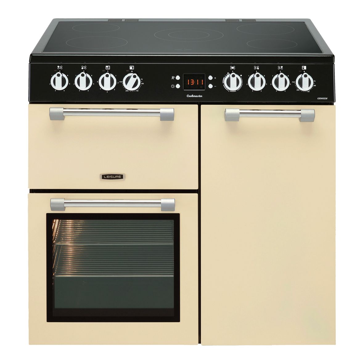 Leisure Cookmaster 90cm Electric Range Cooker - Cream