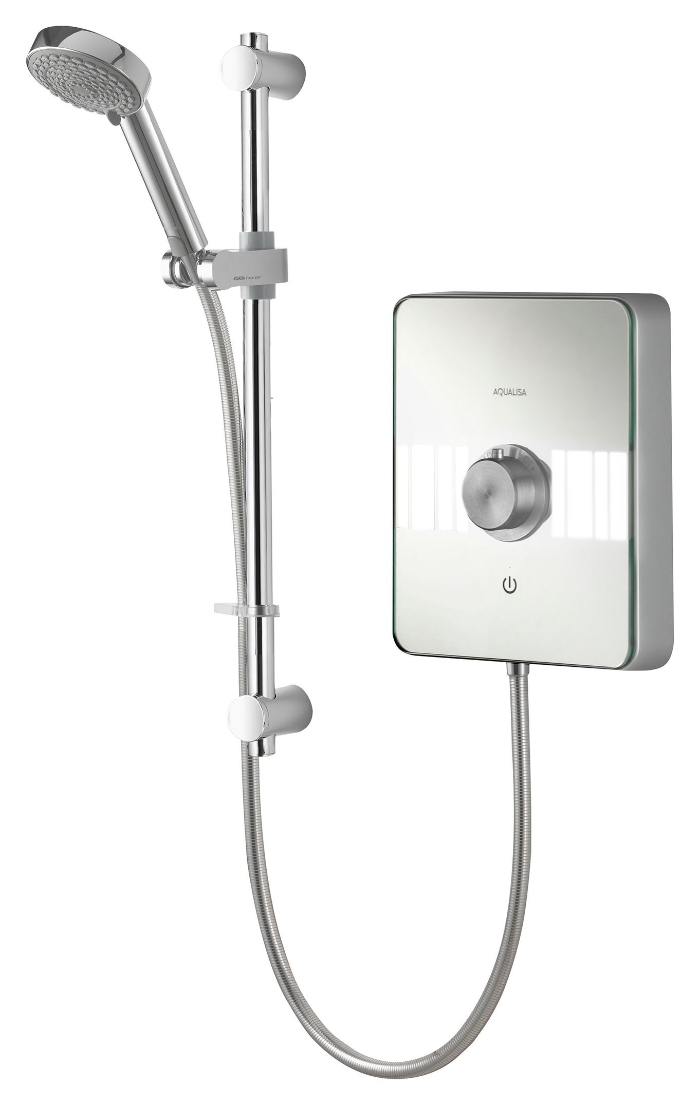 Aqualisa Lumi Electric 8.5kw Electric Shower with Adjustable Head  Chrome