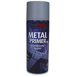 Plastikote Metal Primer Aerosol Spray - Grey 400ml