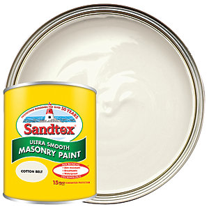 Sandtex Ultra Smooth Masonry Paint - Cotton Belt 150ml