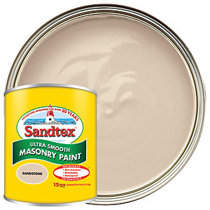 Sandtex Ultra Smooth Masonry Paint - Sandstone 150ml