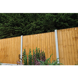 Wickes Dip Treated Featheredge Fence Panel - 6 x 6ft
