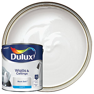 Dulux Matt Emulsion Paint - Rock Salt - 2.5L