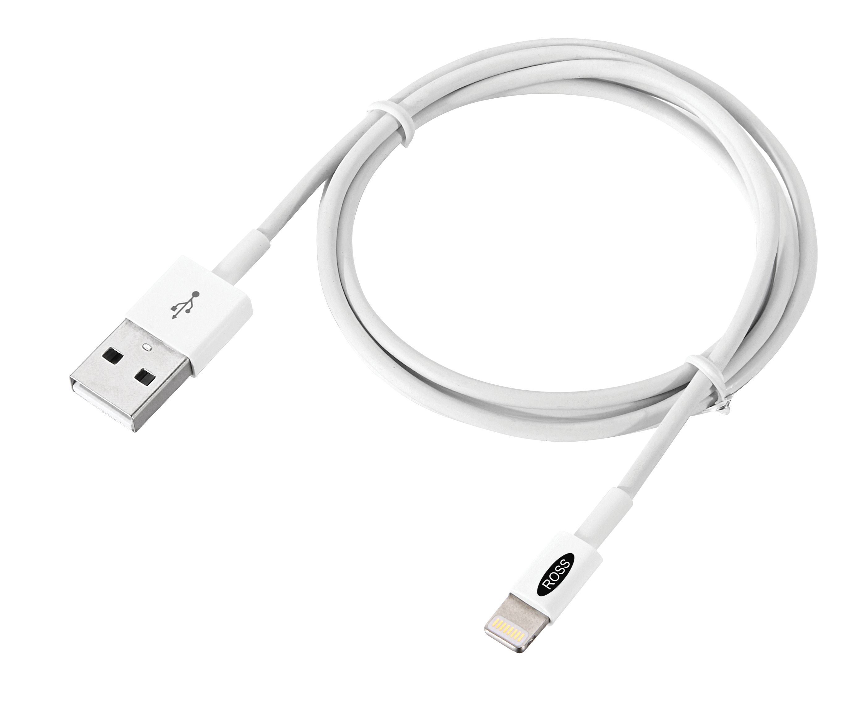 Ross Apple Lightning Sync & Charging Cable - 1m