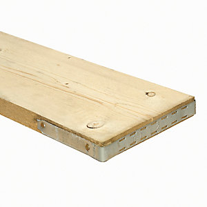 Wickes Timber Scaffold Board - 38 x 225 x 2400mm