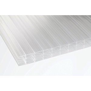 Image of 25mm Clear Multiwall Polycarbonate Sheet - 2000 x 1600mm